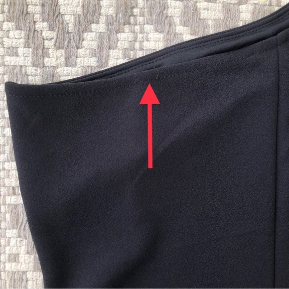 Lulus soltera one shoulder long sleeve mini bodycon dress size L - Picture 14 of 15